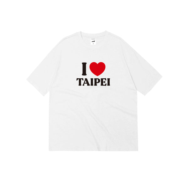I LOVE TAIPEI TEE WHT - MJN