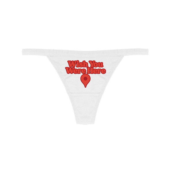 WISH YOU WERE HERE THONG (2 COLORS) - MJN