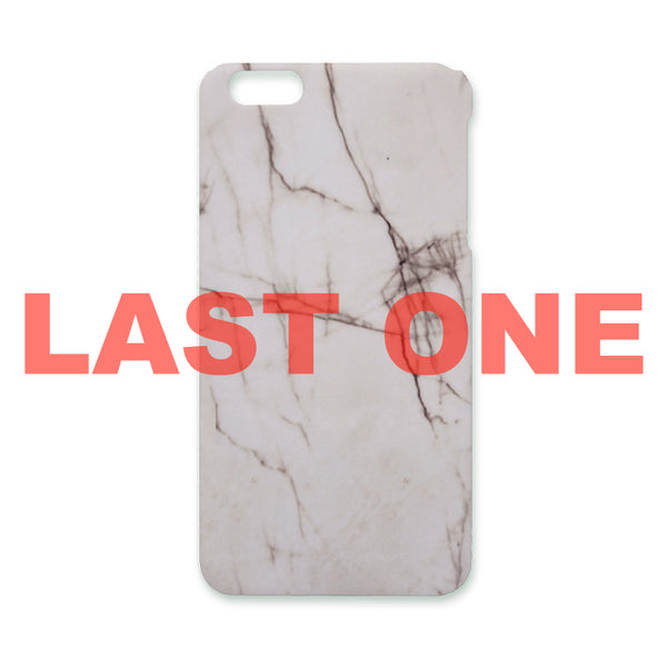 MARBLE WHITE iPHONE CASE 6s