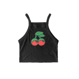 CHERRY EYES CROPPED TANK (2COLORS)- MJN