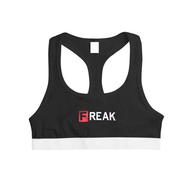 FREAK SPORTS BRA BLACK - MJN ORIGINALS