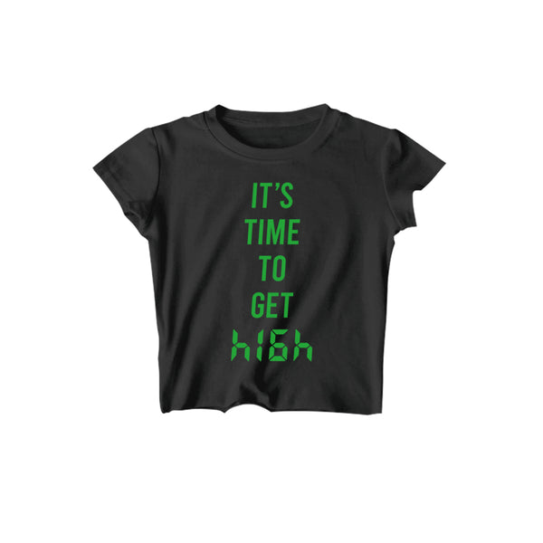ITS TIME TO GET HIGH CROPPED TOP - MJN