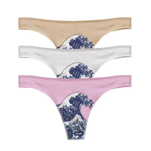 KANAGAWA WAVE THONG 3PIECE SET - MJN ORIGINALS