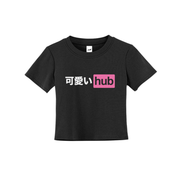 KAWAIIHUB CROP TEE - MJN