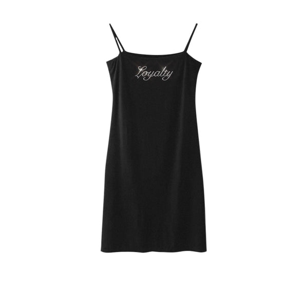 LOYALTY RHINESTONE DRESS - MJN ORIGINALS