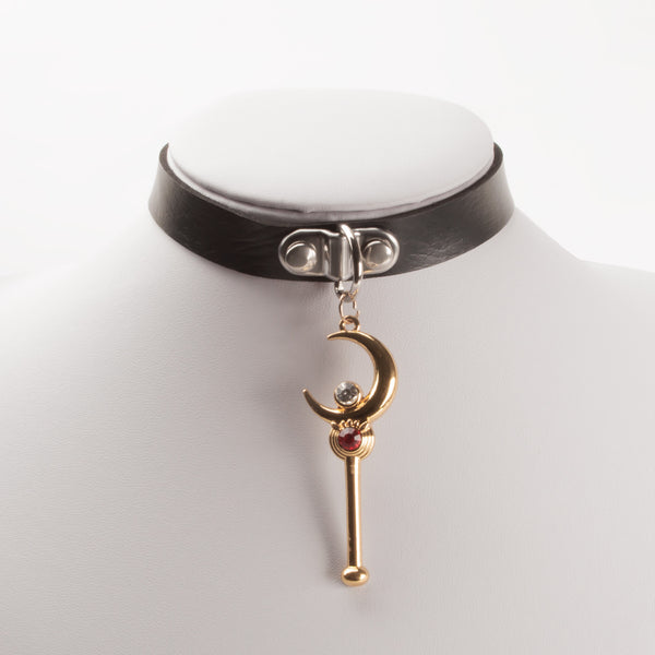 MOON CHOKER BLACK