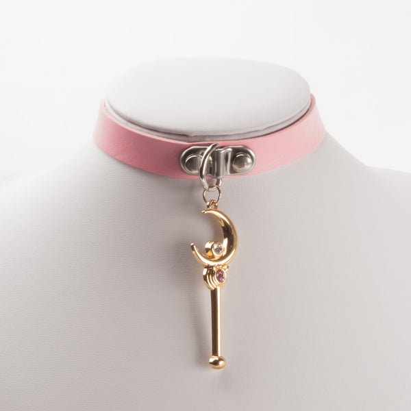 MOON CHOKER PINK