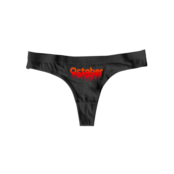 OCTOBER THONG - MJN HALLOWEEN