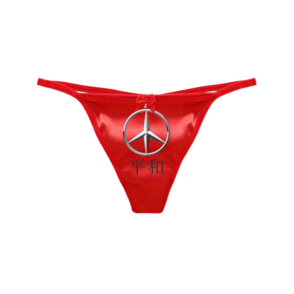 PEACE G-STRING PANTY - MJN