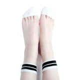 SHEER PATTERNED SPORT SOCKS (2 COLORS)