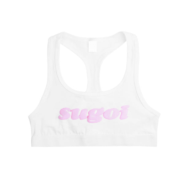 SUGOI SPORTS BRA WHITE - MJN ORIGINALS