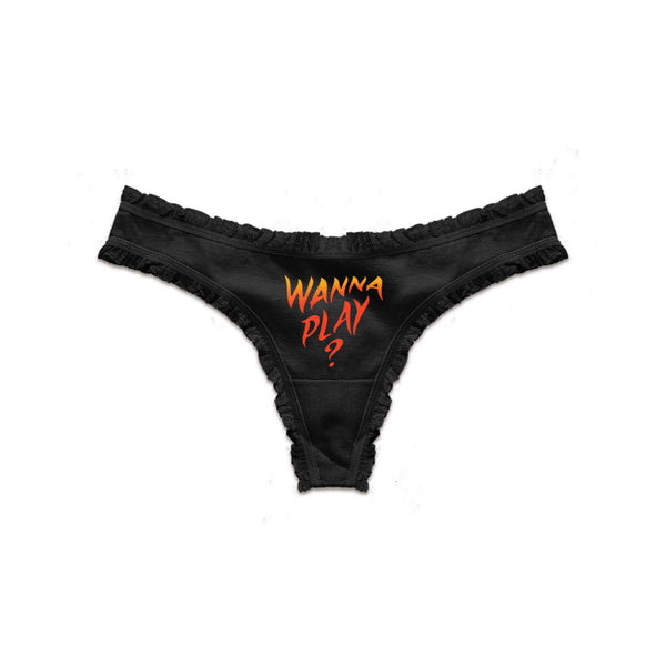 WANNA PLAY THONG - MJN HALLOWEEN