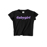 6ABY9IRL CROPPED TEE (2 COLORS) - MJN