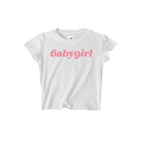 6ABY9IRL CROPPED TEE (2 COLORS) - MJN