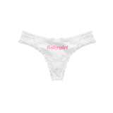 6ABY9IRL THONG (2 COLORS) - MJN