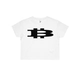BITCOIN CROP TEE (2 COLORS)