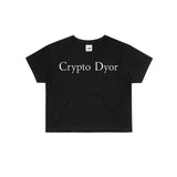CRYPTO DYOR CROP TEE (2 COLORS)