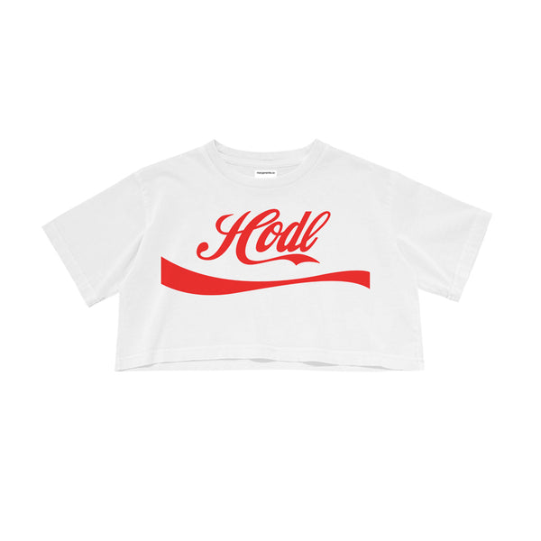 HODL CROP TEE