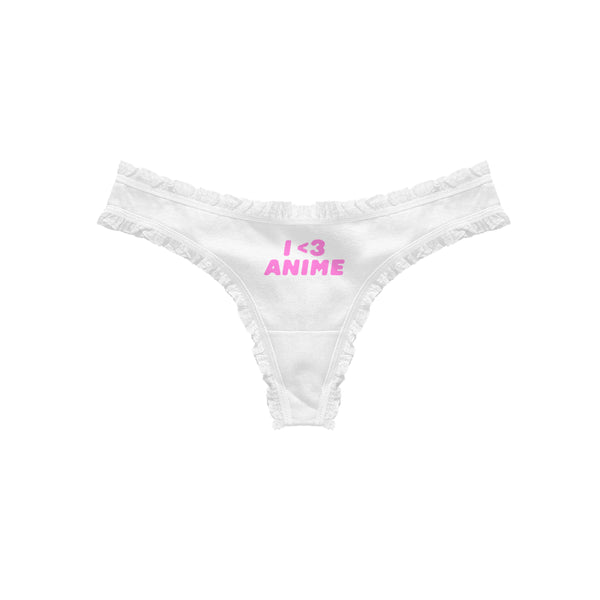 I LOVE ANIME THONG (2 COLORS) - MJN