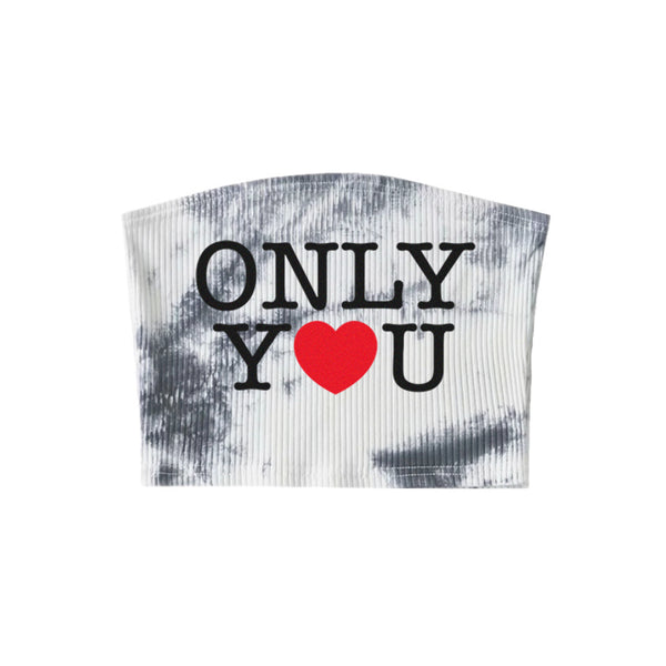 ONLY YOU TIE-DYED TUBE TOP - MJN