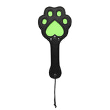 GLOW IN THE DARK PAW SHAPED SPANKING PADDLE