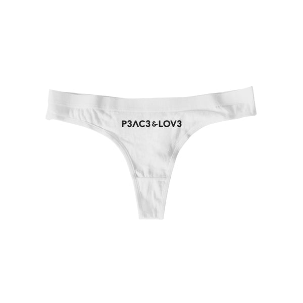 PEACE & LOVE 333 THONG (2 COLORS) - MJN