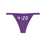 4:20 GLOW IN THE DARK THONG (2 COLORS) - MJN