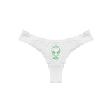 ALIEN 420 RHINESTONE THONG (3 COLORS) - MJN