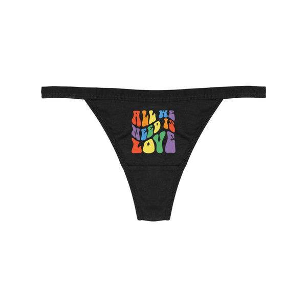 ALL WE NEED IS LOVE THONG - MJN