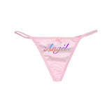 ANGEL REFLECTIVE T-STRING PANTY (CLICK FOR 3 COLORS) - MJN ORIGINALS