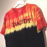 FLAME DADDY TIE-DYED TEE - MJN ORIGINALS