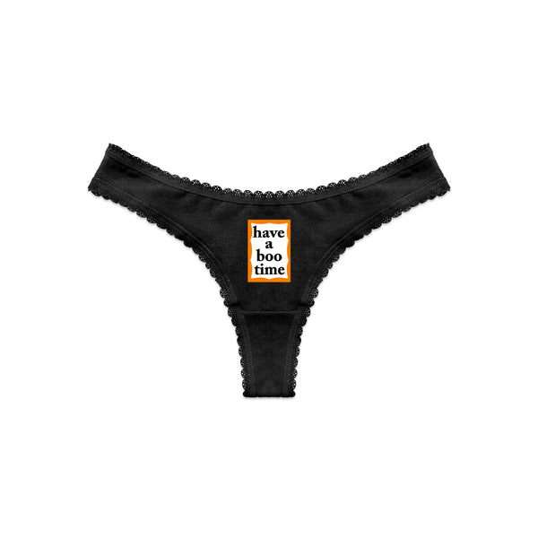 HAVE A BOO TIME THONG - MJN HALLOWEEN