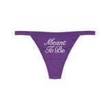 MEANT TO BE RHINESTONE THONG (2 COLORS) - MJN