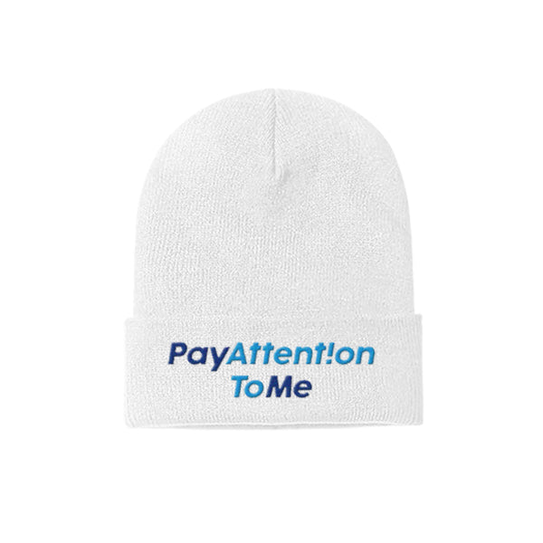 PAY ATTENTION TO ME BEANIE - MJN