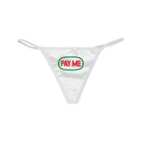 PAY ME G-STRING PANTY (2 COLORS) - MJN