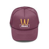 WEED TRUCKER HAT (2 COLORS) - MJN